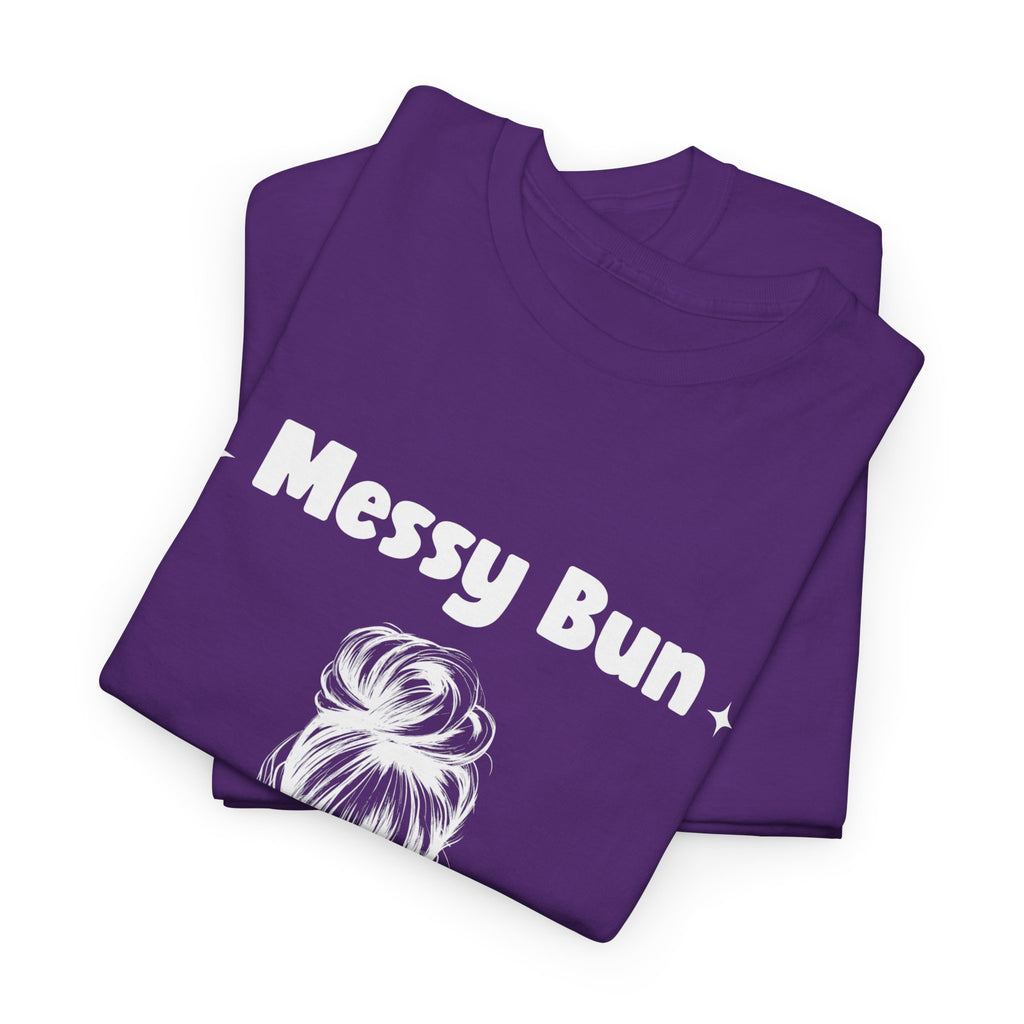 Messy Bun Getting Nothing Done Unisex Heavy Cotton Tee - Casual Everyday Tee for Home, Gift for Friends, Relaxed Fit for Women, Funny Quote Shirt, Ideal [...]