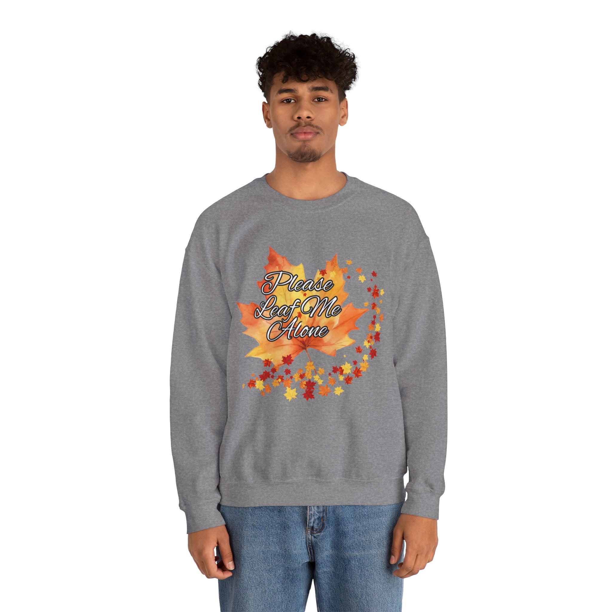 Fall Vibes Sweatshirt, Please Leave Me Alone Crewneck, Autumn Fashion, Cozy Fall Apparel, Gift for Introverts
