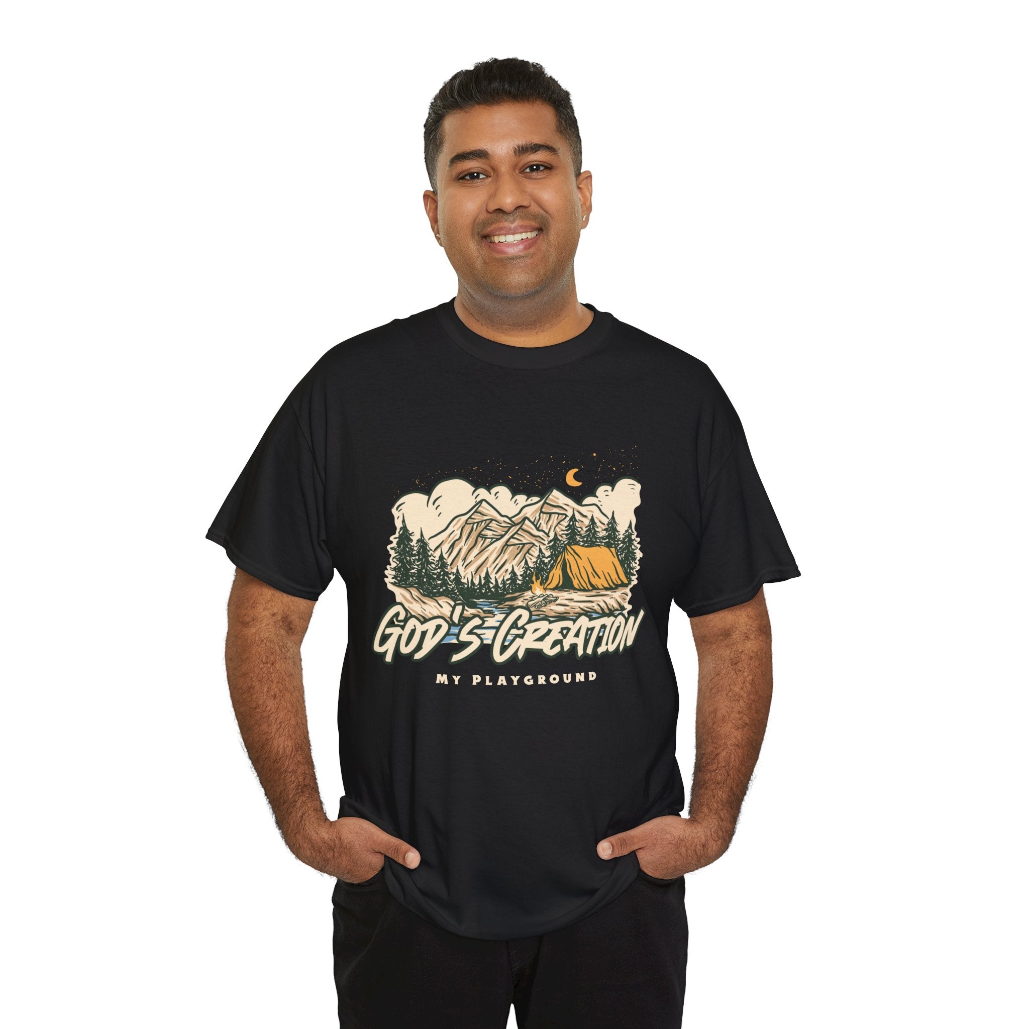 Nature-Inspired Unisex Heavy Cotton Tee, God’s Creation My Playground Shirt, Outdoor Enthusiast Apparel, Gift for Adventurers, Camping [...]