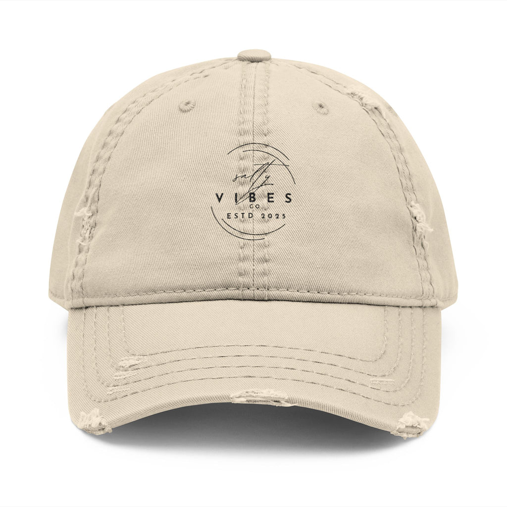 Distressed Dad Hat (Embroidery)