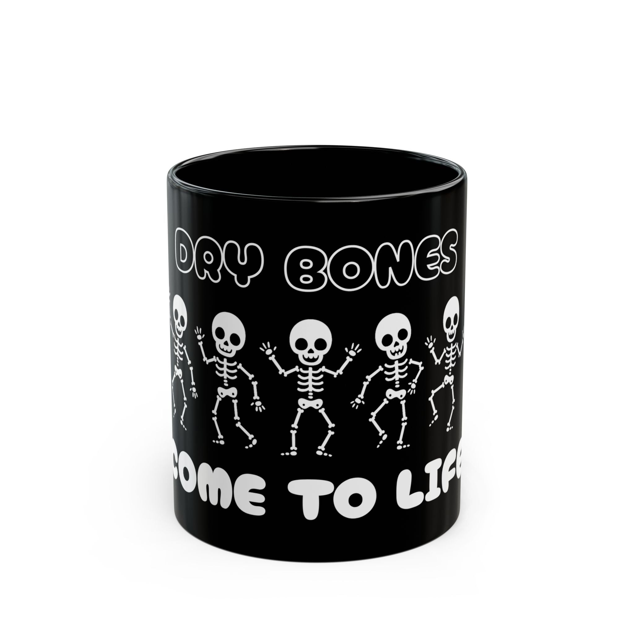 Dry Bones Mug - Fun Halloween Coffee Cup - Gift for Halloween Lovers, Spooky Decor, Party