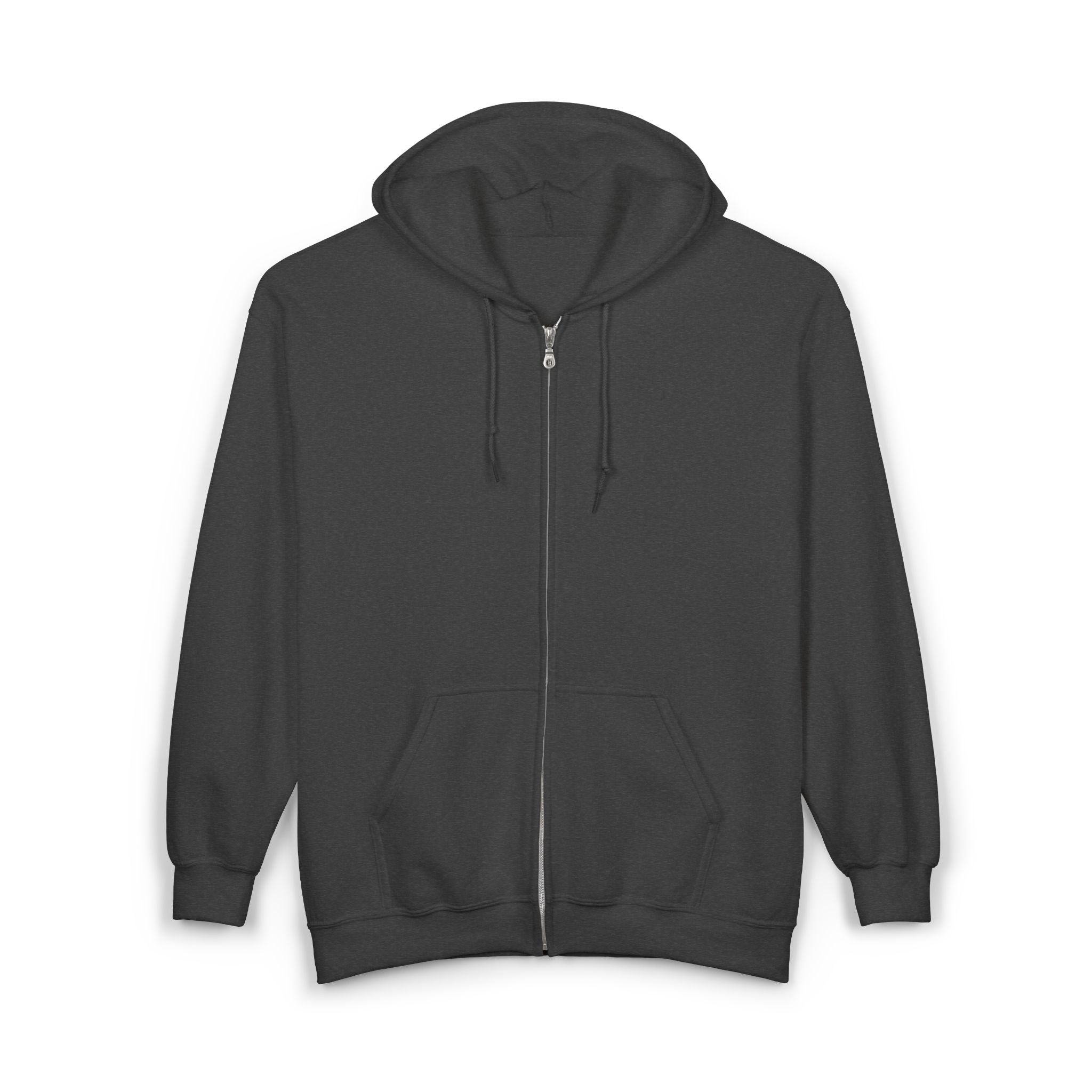 Dry Bones Design On Back Unisex Heavy Blend™ Full Zip Hooded Sweatshirt