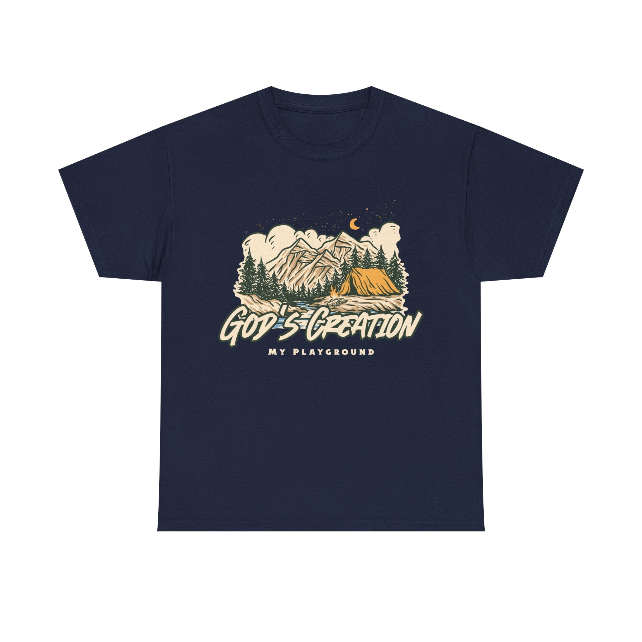Nature-Inspired Unisex Heavy Cotton Tee, God’s Creation My Playground Shirt, Outdoor Enthusiast Apparel, Gift for Adventurers, Camping [...]