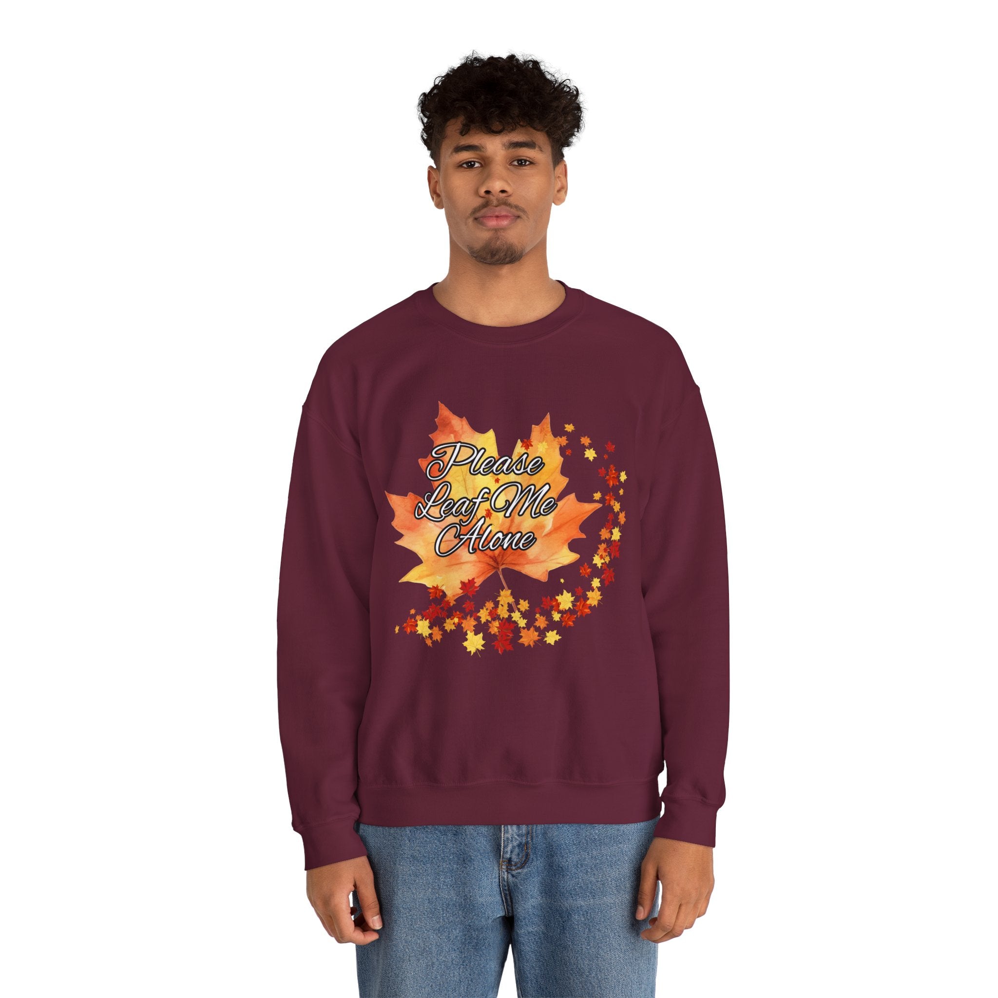 Fall Vibes Sweatshirt, Please Leave Me Alone Crewneck, Autumn Fashion, Cozy Fall Apparel, Gift for Introverts