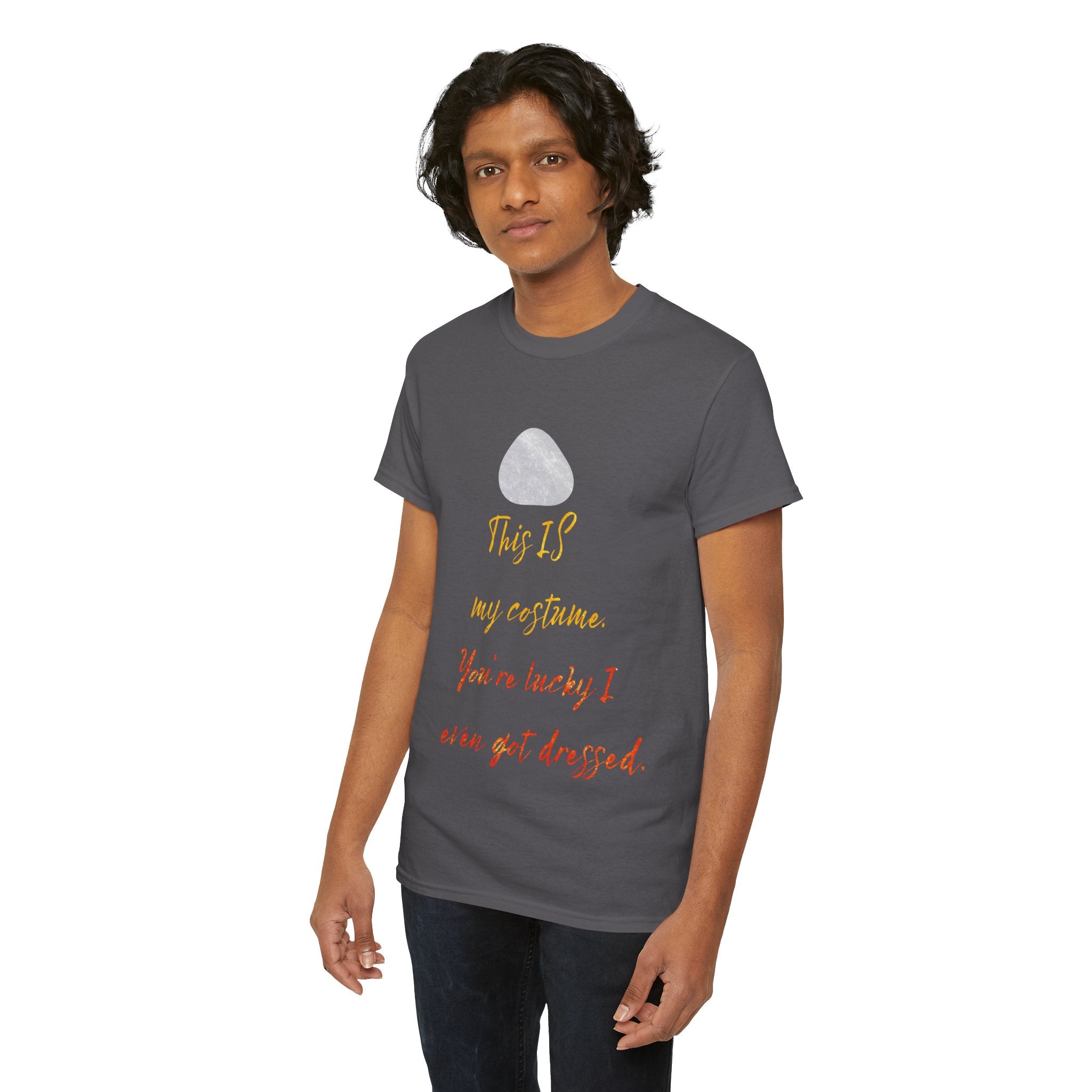 Funny Halloween T-Shirt, Costume Tee, Unisex Heavy Cotton Tee for Parties, Halloween Humor, Themed Events, Casual Wear