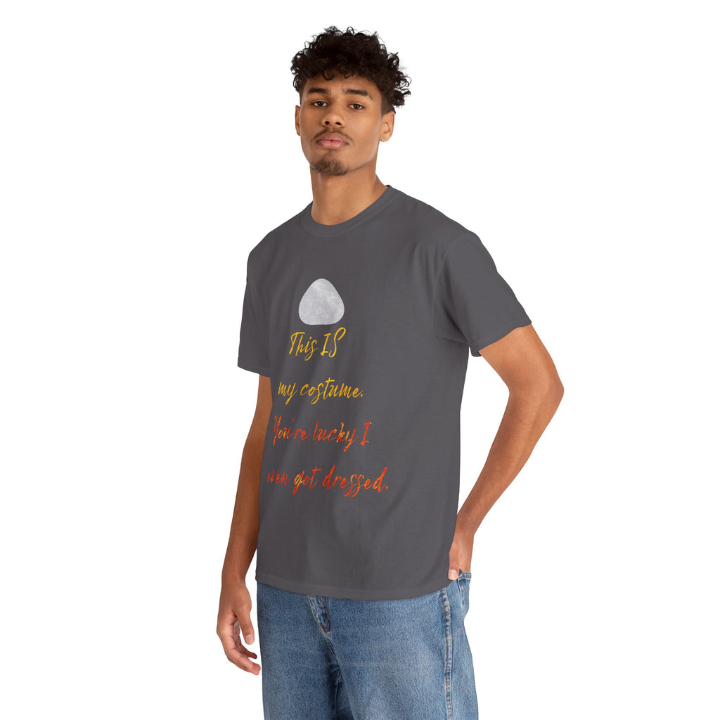 Funny Halloween T-Shirt, Costume Tee, Unisex Heavy Cotton Tee for Parties, Halloween Humor, Themed Events, Casual Wear