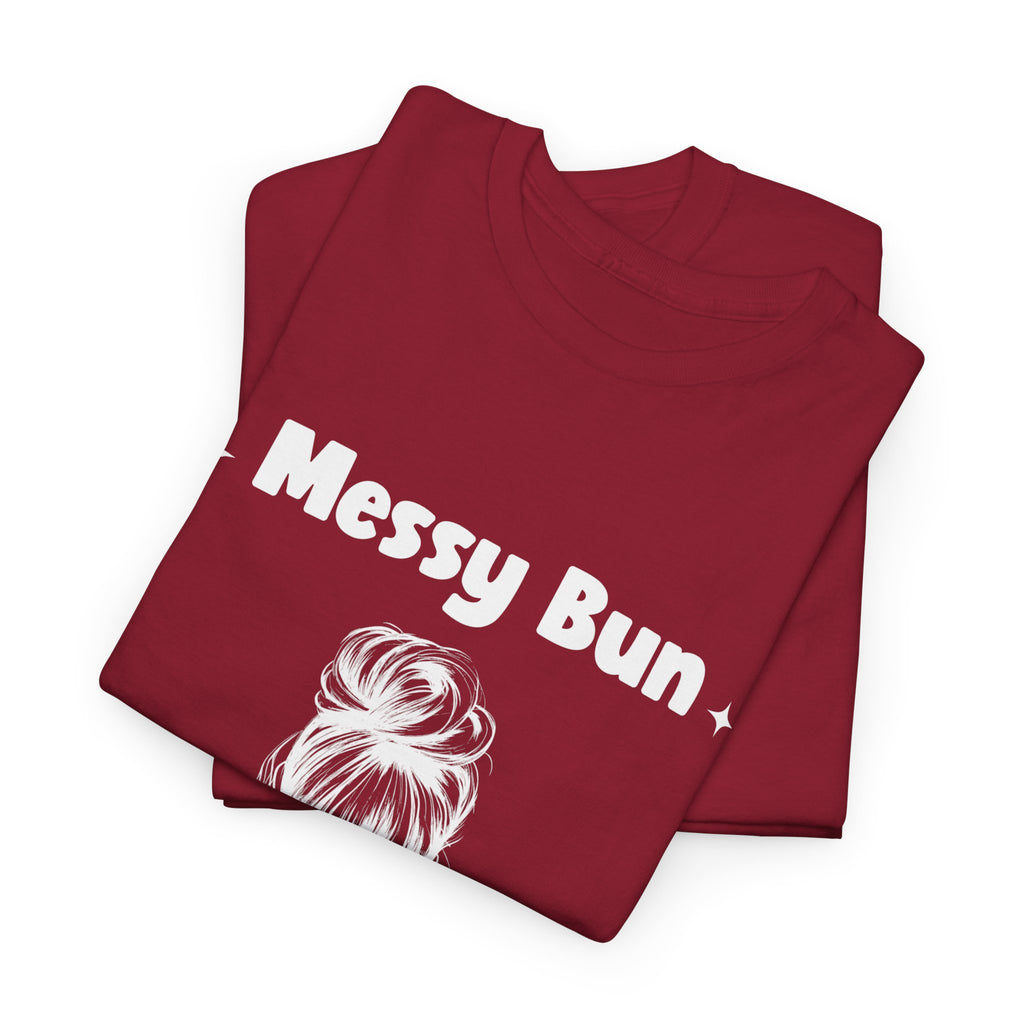 Messy Bun Getting Nothing Done Unisex Heavy Cotton Tee - Casual Everyday Tee for Home, Gift for Friends, Relaxed Fit for Women, Funny Quote Shirt, Ideal [...]