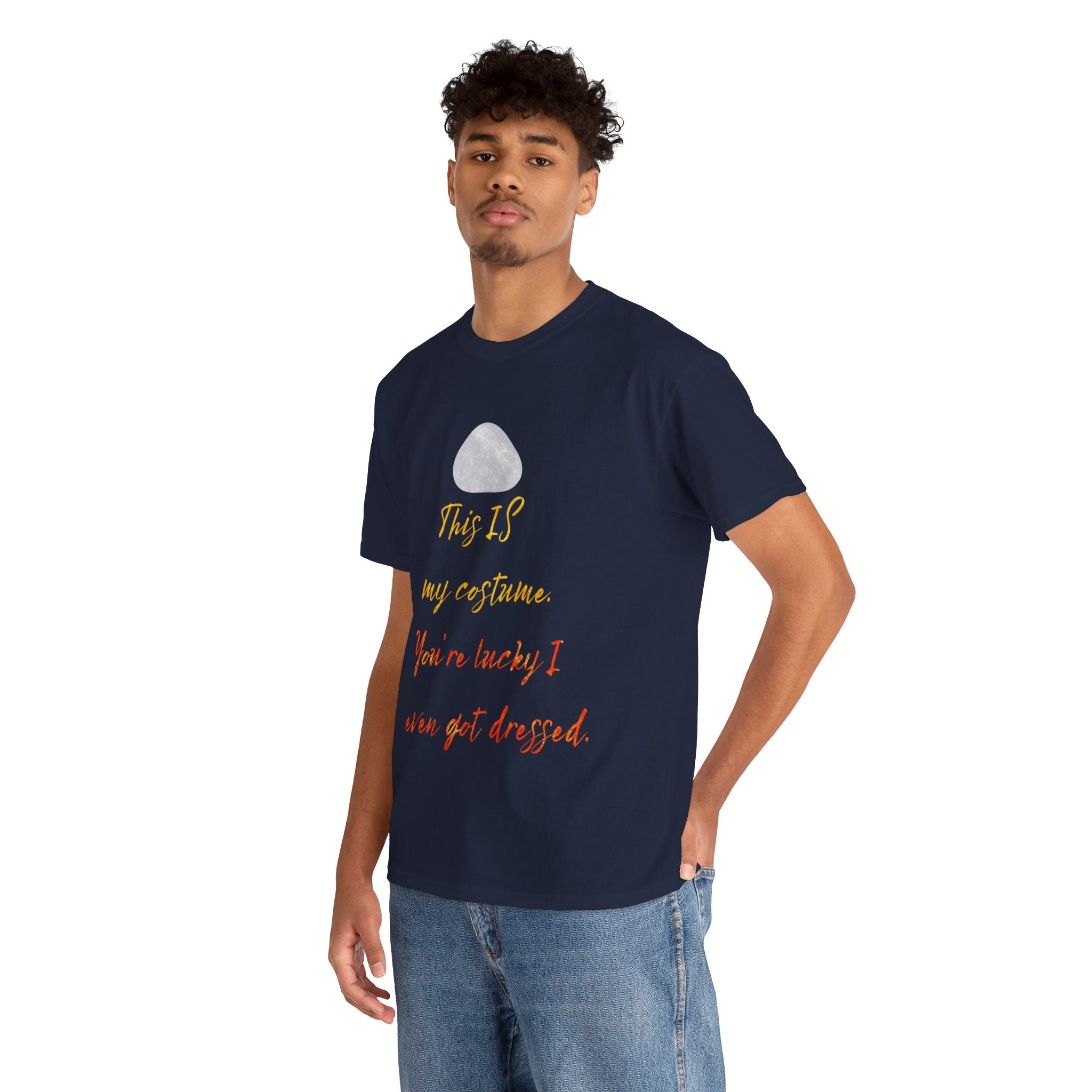 Funny Halloween T-Shirt, Costume Tee, Unisex Heavy Cotton Tee for Parties, Halloween Humor, Themed Events, Casual Wear