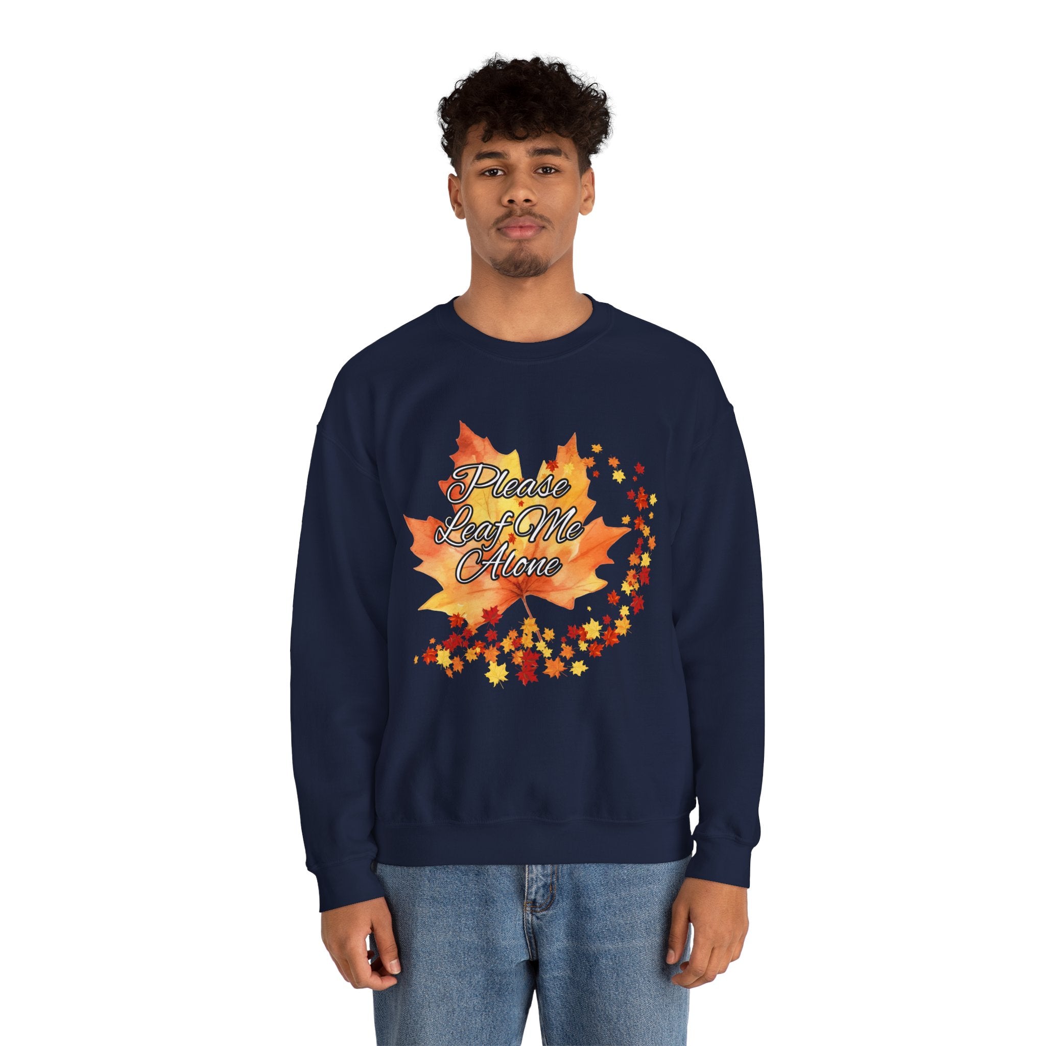 Fall Vibes Sweatshirt, Please Leave Me Alone Crewneck, Autumn Fashion, Cozy Fall Apparel, Gift for Introverts