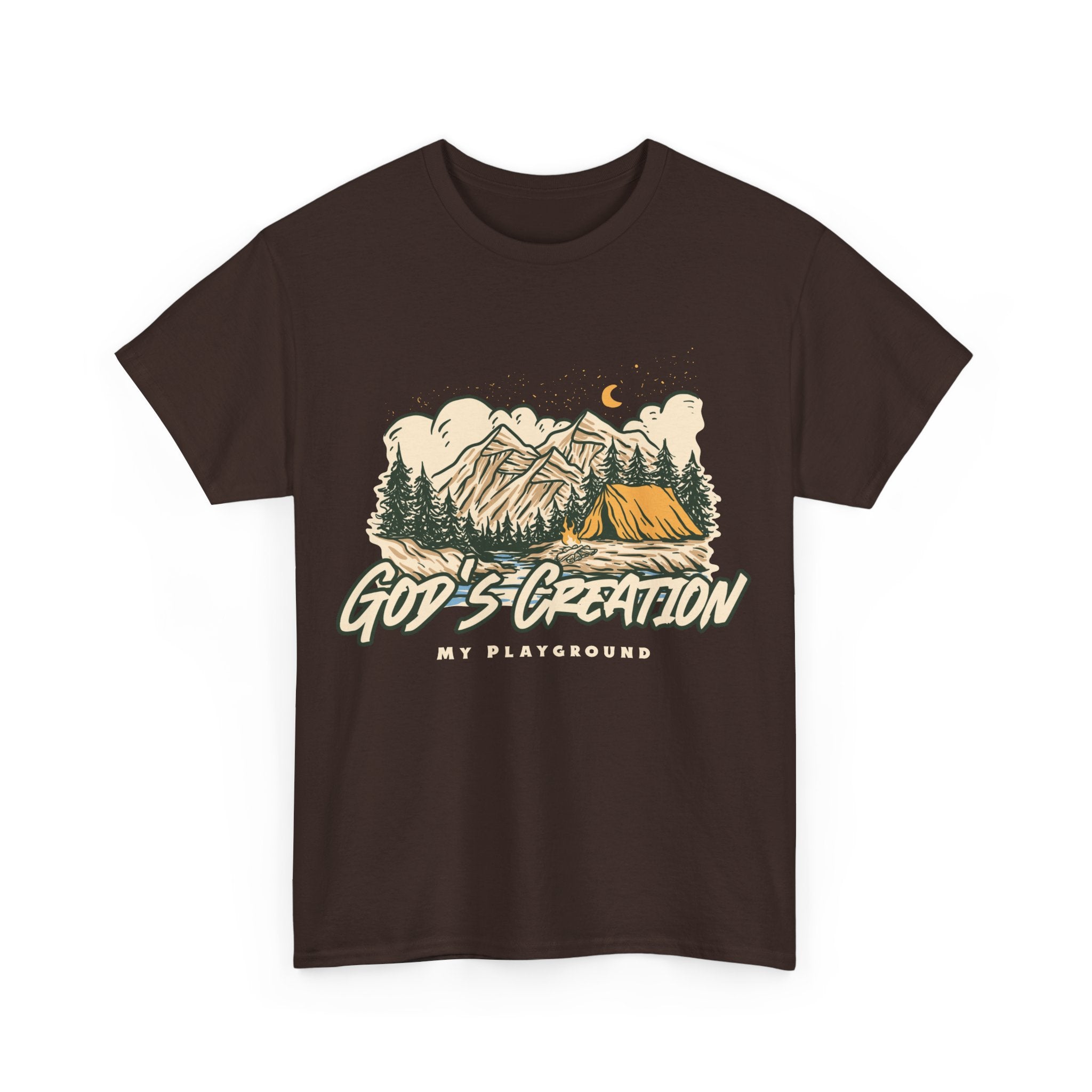 Nature-Inspired Unisex Heavy Cotton Tee, God’s Creation My Playground Shirt, Outdoor Enthusiast Apparel, Gift for Adventurers, Camping [...]