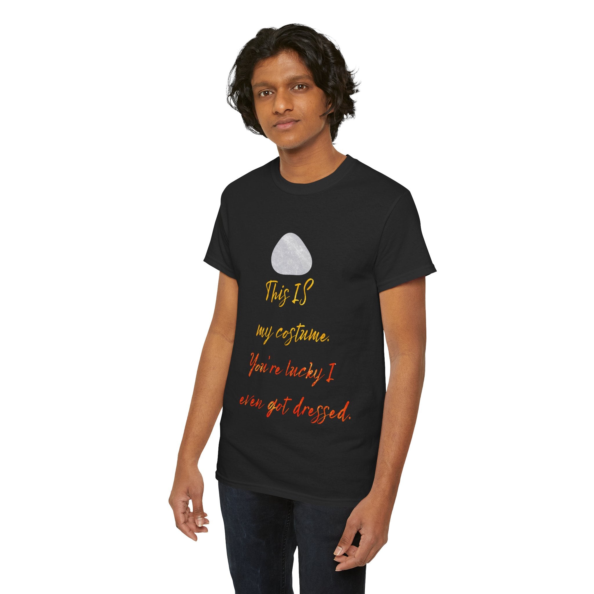 Funny Halloween T-Shirt, Costume Tee, Unisex Heavy Cotton Tee for Parties, Halloween Humor, Themed Events, Casual Wear