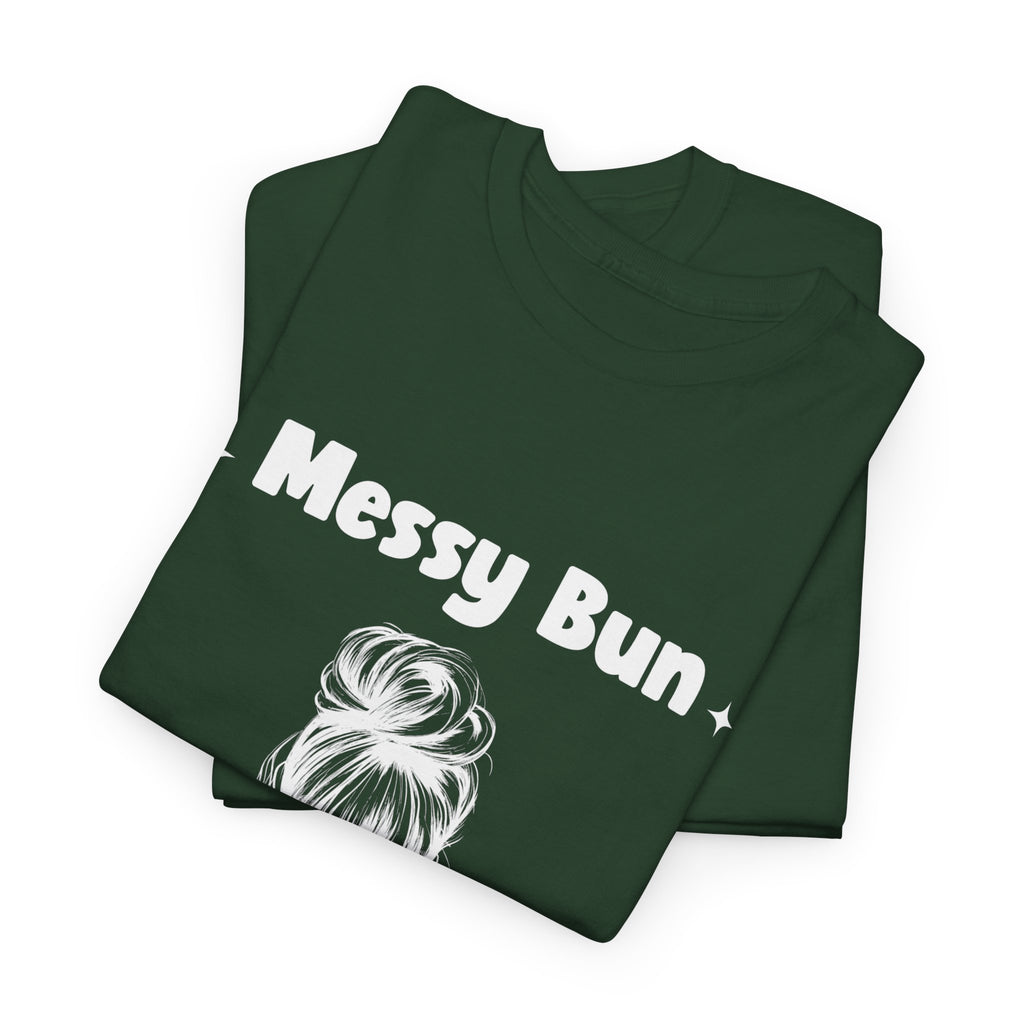 Messy Bun Getting Nothing Done Unisex Heavy Cotton Tee - Casual Everyday Tee for Home, Gift for Friends, Relaxed Fit for Women, Funny Quote Shirt, Ideal [...]