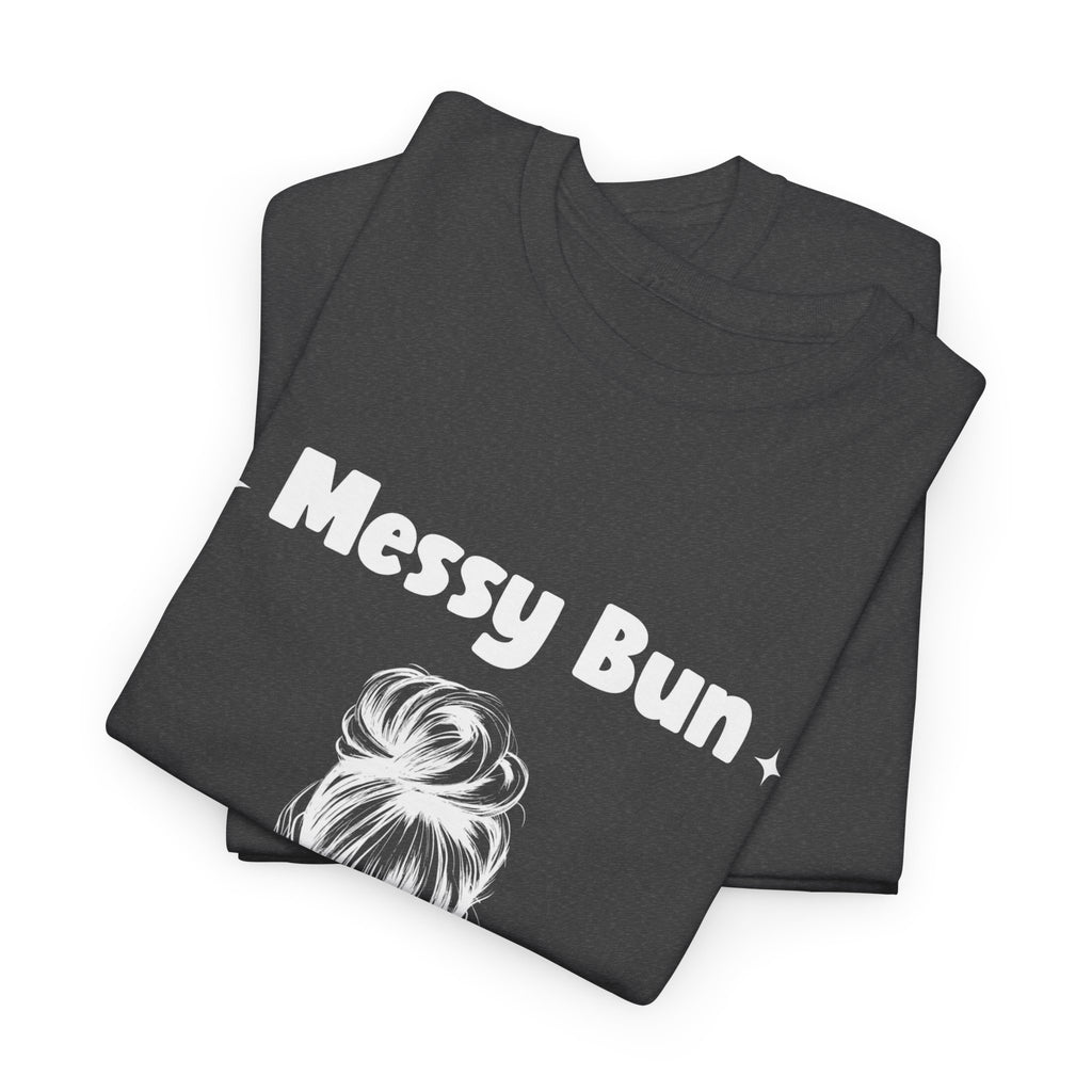 Messy Bun Getting Nothing Done Unisex Heavy Cotton Tee - Casual Everyday Tee for Home, Gift for Friends, Relaxed Fit for Women, Funny Quote Shirt, Ideal [...]