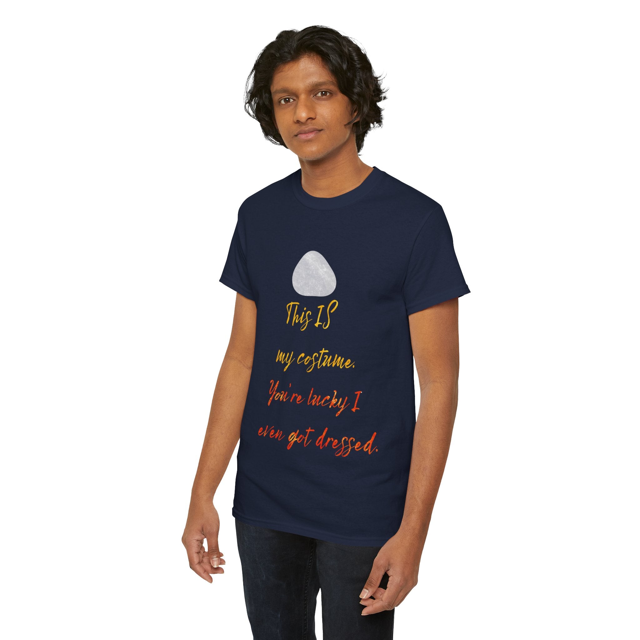 Funny Halloween T-Shirt, Costume Tee, Unisex Heavy Cotton Tee for Parties, Halloween Humor, Themed Events, Casual Wear