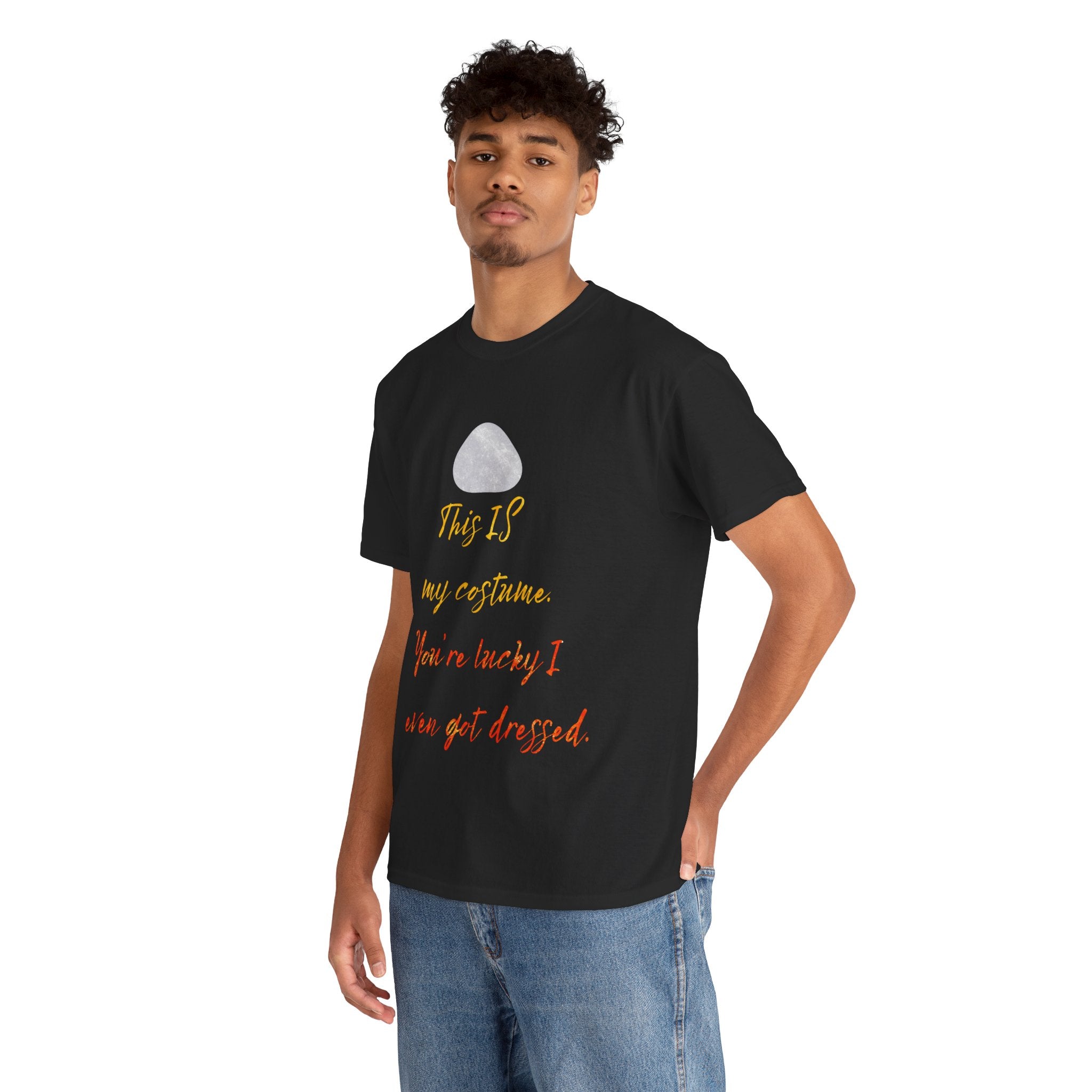 Funny Halloween T-Shirt, Costume Tee, Unisex Heavy Cotton Tee for Parties, Halloween Humor, Themed Events, Casual Wear