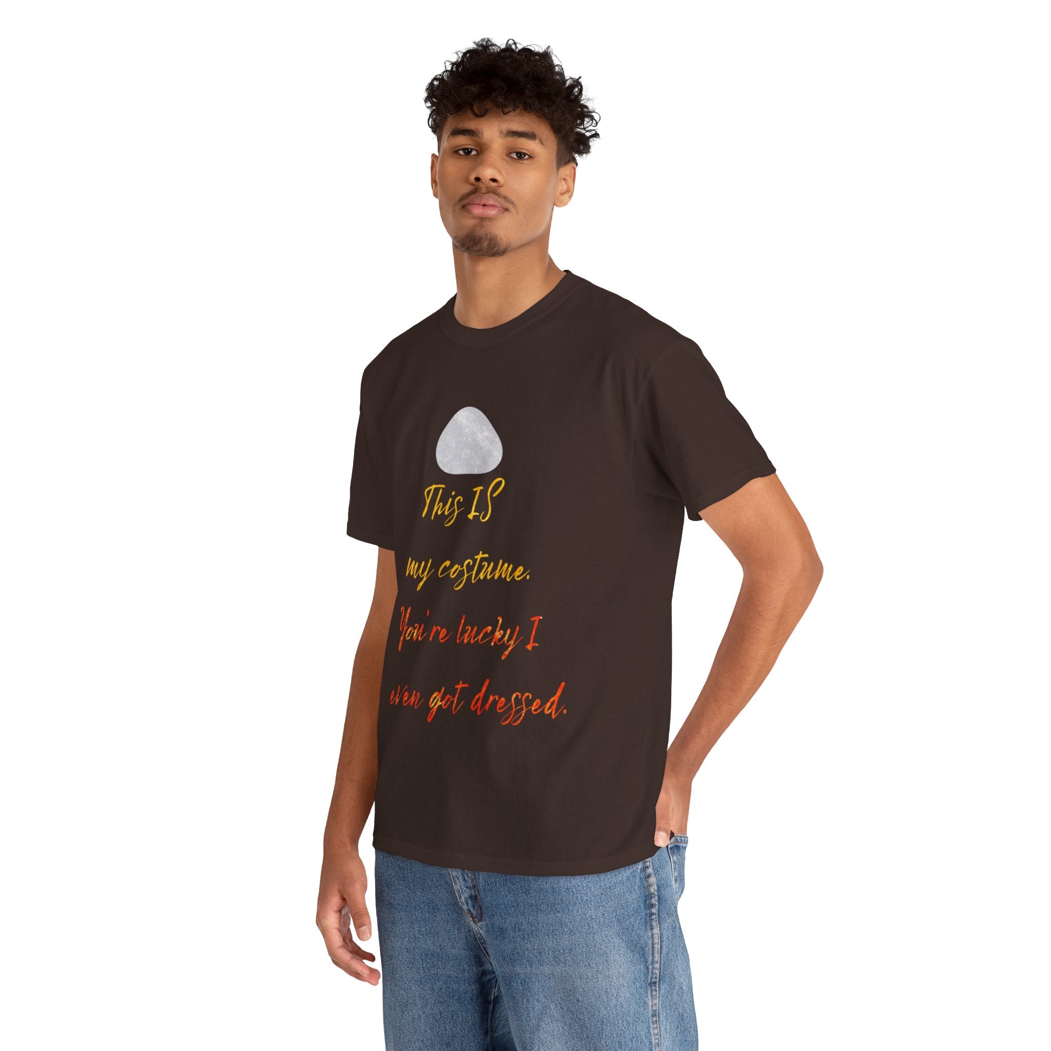 Funny Halloween T-Shirt, Costume Tee, Unisex Heavy Cotton Tee for Parties, Halloween Humor, Themed Events, Casual Wear