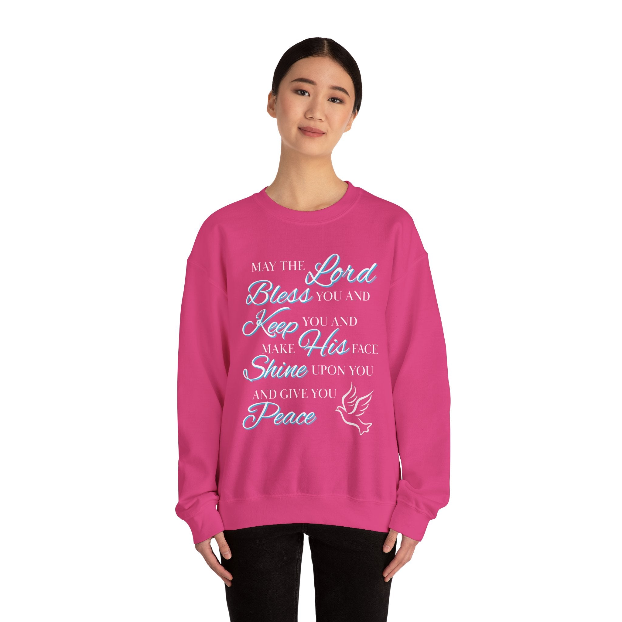 May The Lord Bless You And Keep You Crewneck Sweatshirt