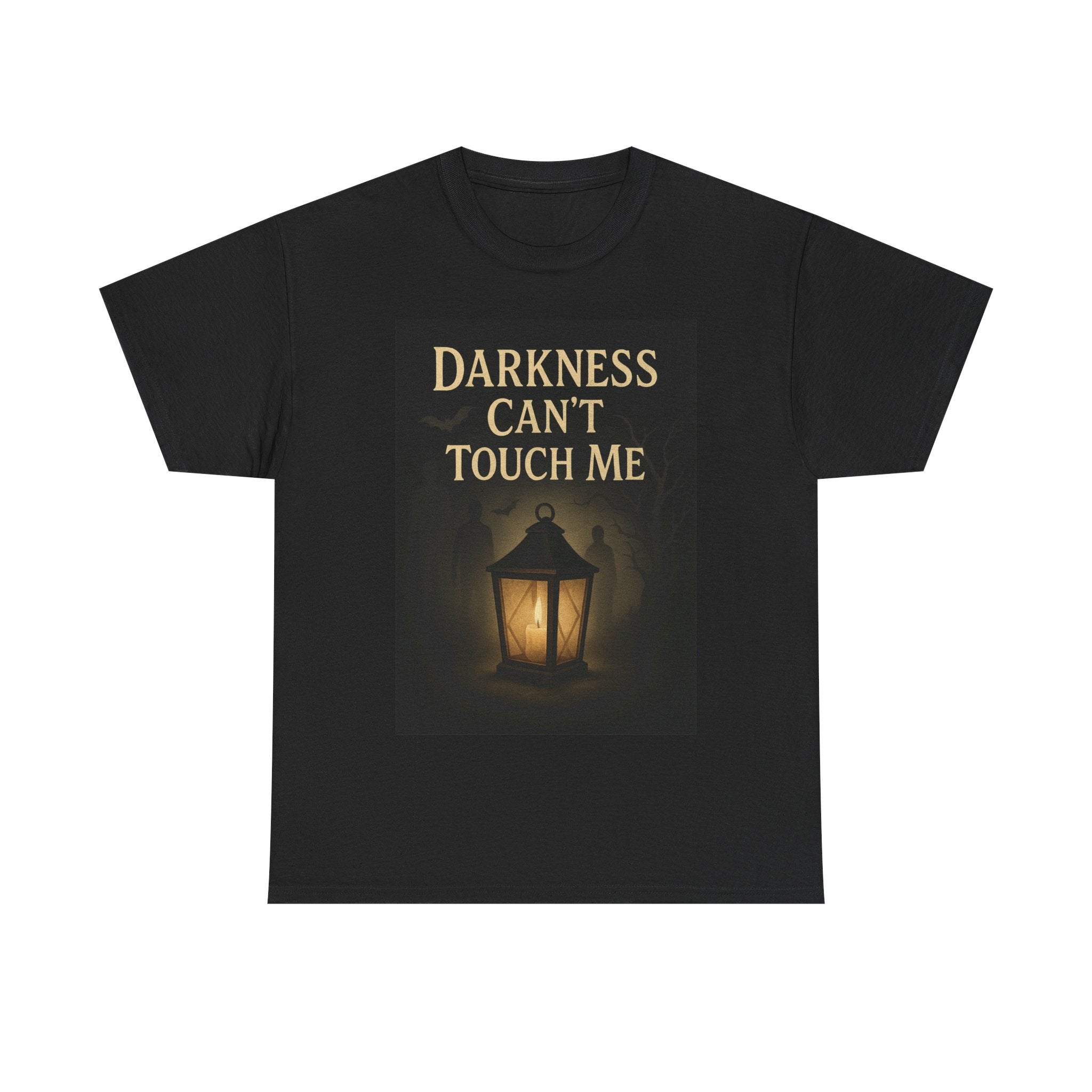 Darkness Can't Touch Me Tee, Unisex Heavy Cotton Shirt, Halloween Apparel, Spooky Gift, Casual Wear, Statement T-Shirt