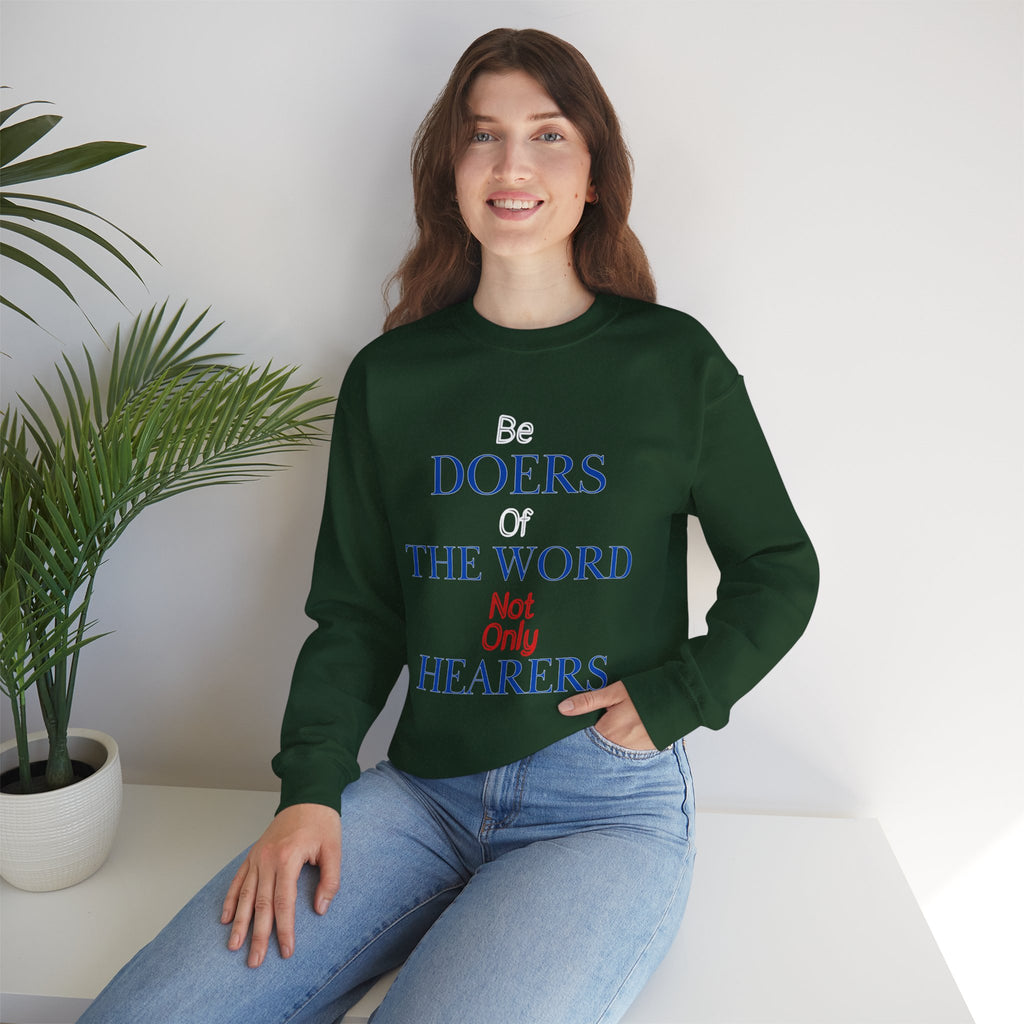 Be Doers Of The Word Crewneck Sweatshirt