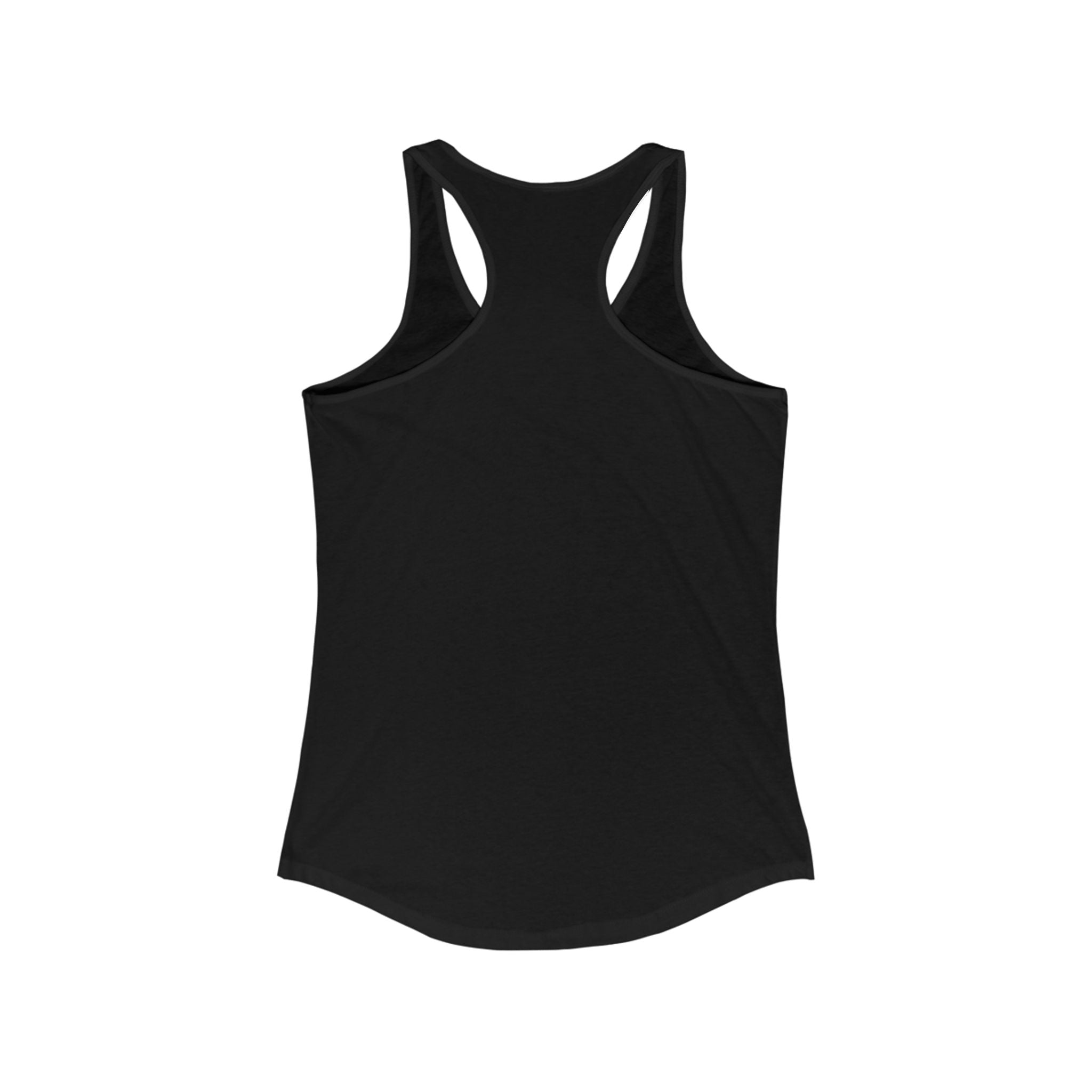 Beach Vibes Racerback Tank Top, Summer Workout Tee, Casual Beachwear, Vacation Clothing, Women's Fitness Shirt