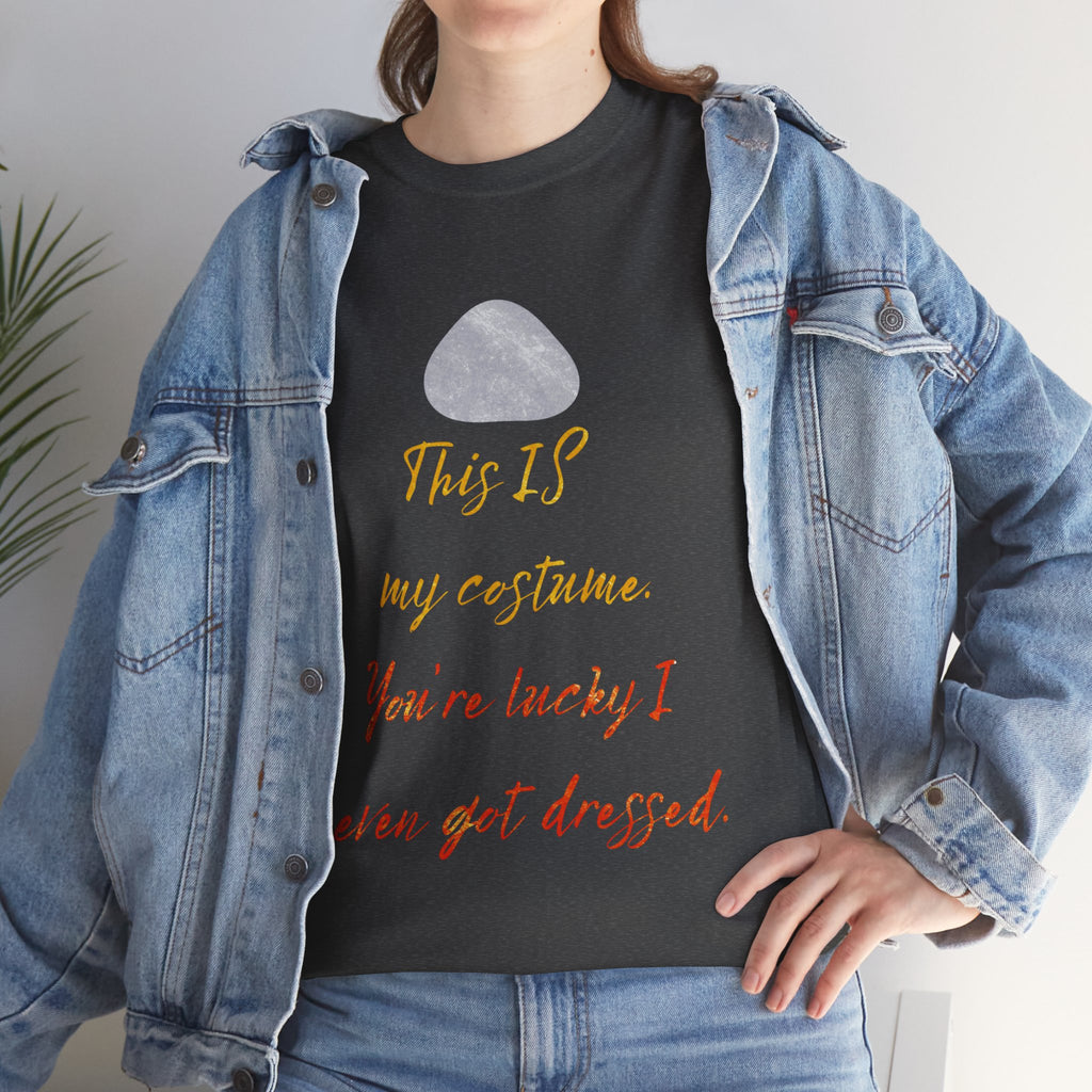 Funny Halloween T-Shirt, Costume Tee, Unisex Heavy Cotton Tee for Parties, Halloween Humor, Themed Events, Casual Wear
