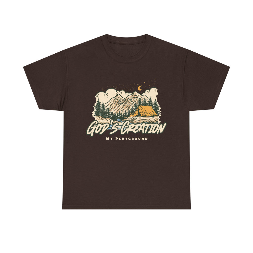 Nature-Inspired Unisex Heavy Cotton Tee, God’s Creation My Playground Shirt, Outdoor Enthusiast Apparel, Gift for Adventurers, Camping [...]