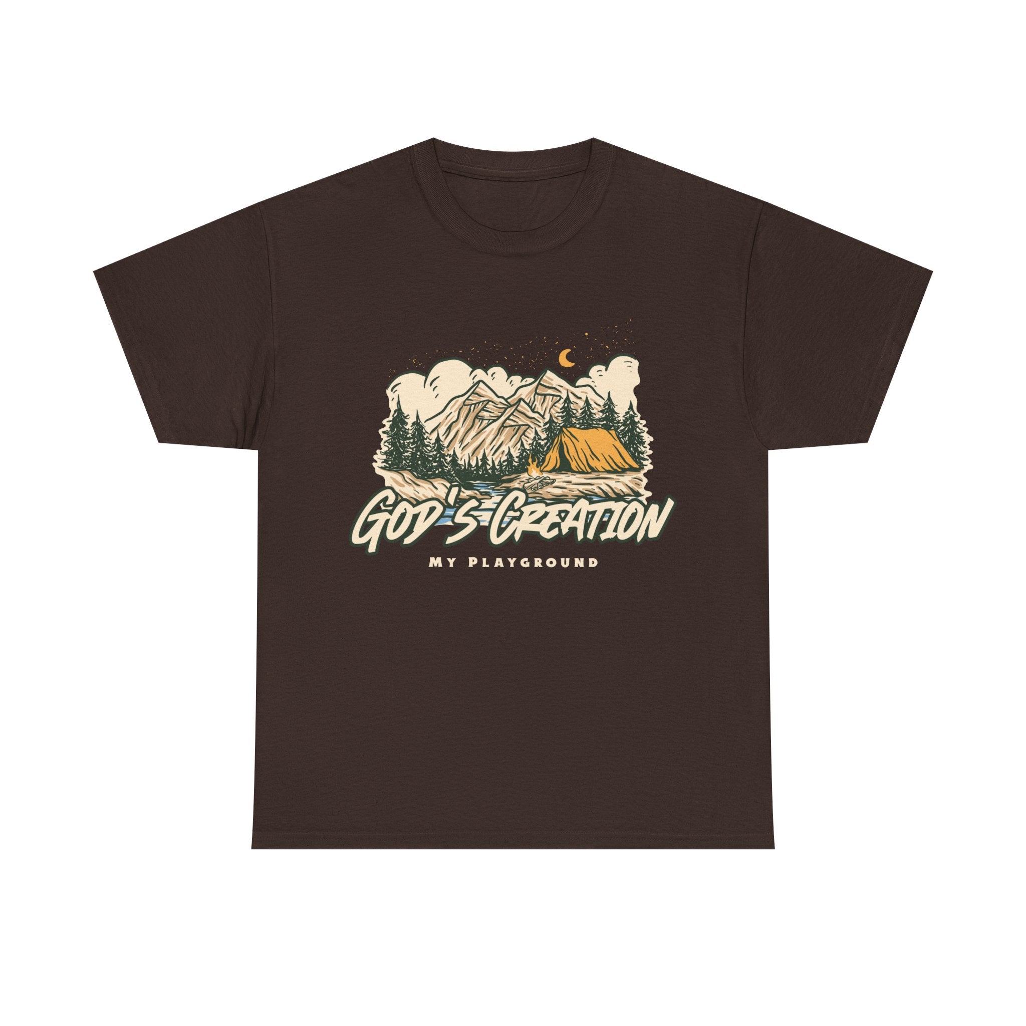 Nature-Inspired Unisex Heavy Cotton Tee, God’s Creation My Playground Shirt, Outdoor Enthusiast Apparel, Gift for Adventurers, Camping [...]