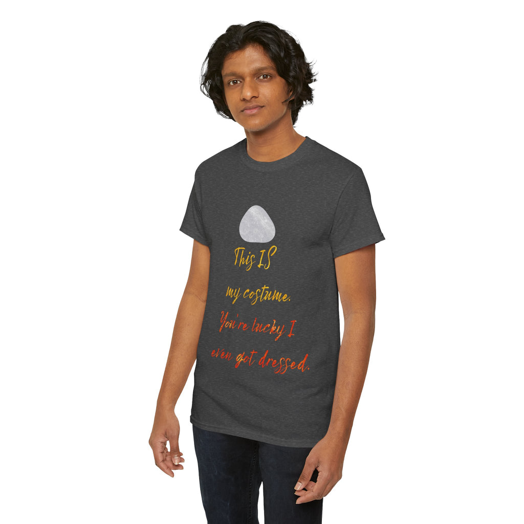 Funny Halloween T-Shirt, Costume Tee, Unisex Heavy Cotton Tee for Parties, Halloween Humor, Themed Events, Casual Wear