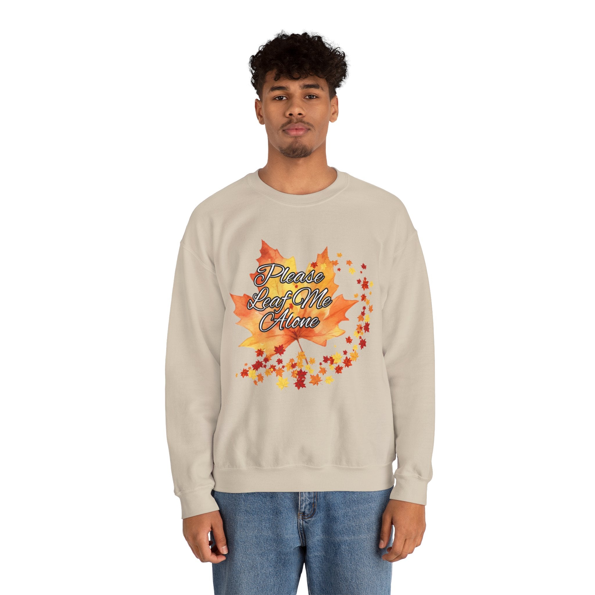 Fall Vibes Sweatshirt, Please Leave Me Alone Crewneck, Autumn Fashion, Cozy Fall Apparel, Gift for Introverts