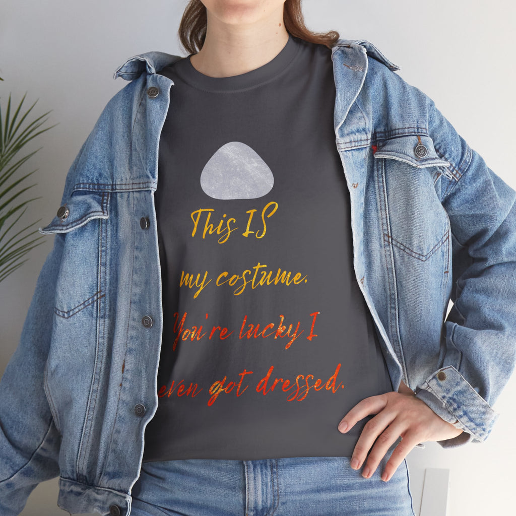 Funny Halloween T-Shirt, Costume Tee, Unisex Heavy Cotton Tee for Parties, Halloween Humor, Themed Events, Casual Wear