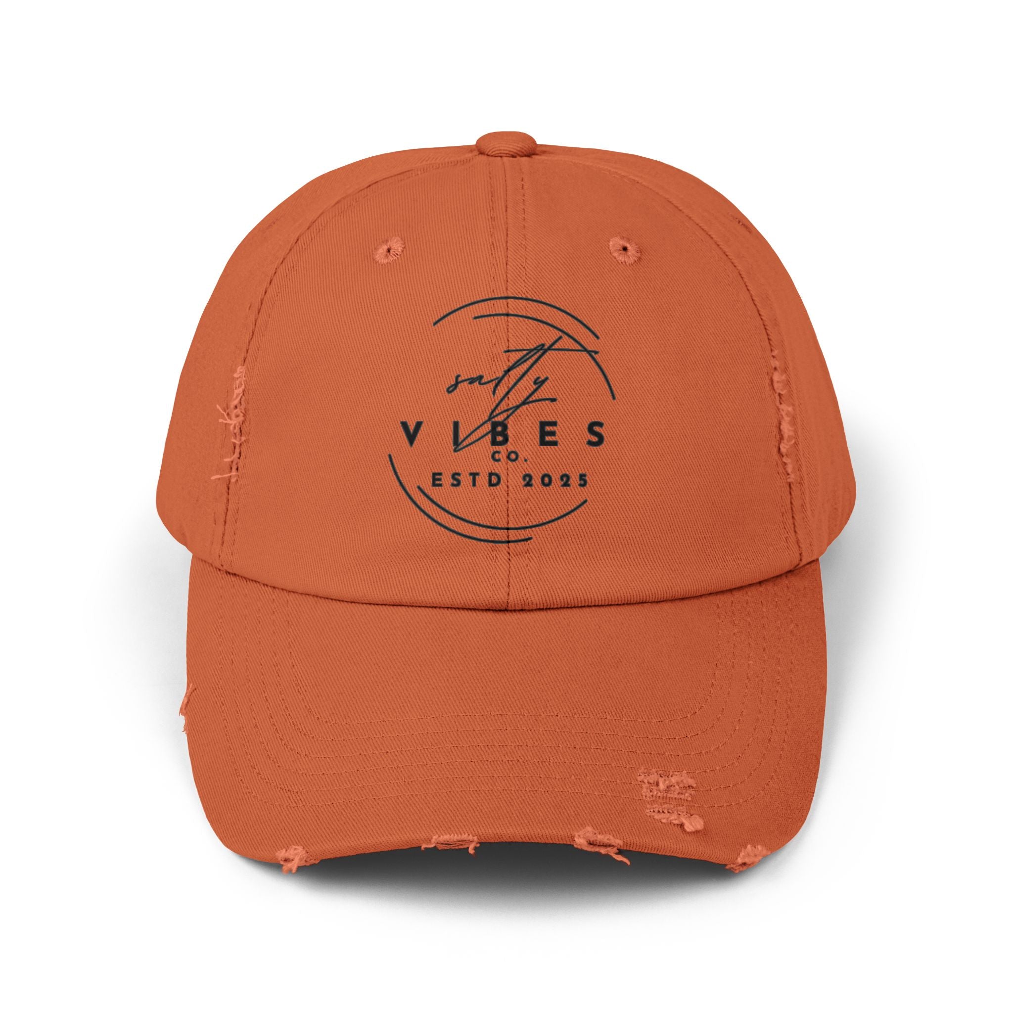 Distressed Salty Vibes Co Cap